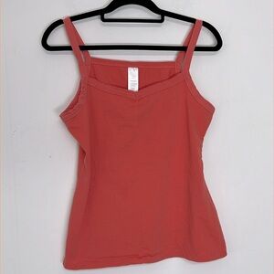 🌞 Avon Orange pullover sleeveless tank top women size M